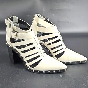 Charles David Diesel Heel Booties Studded 7.5